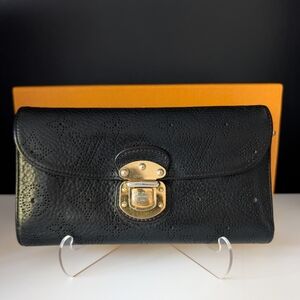 Louis Vuitton Mahina Wallet with Push Lock